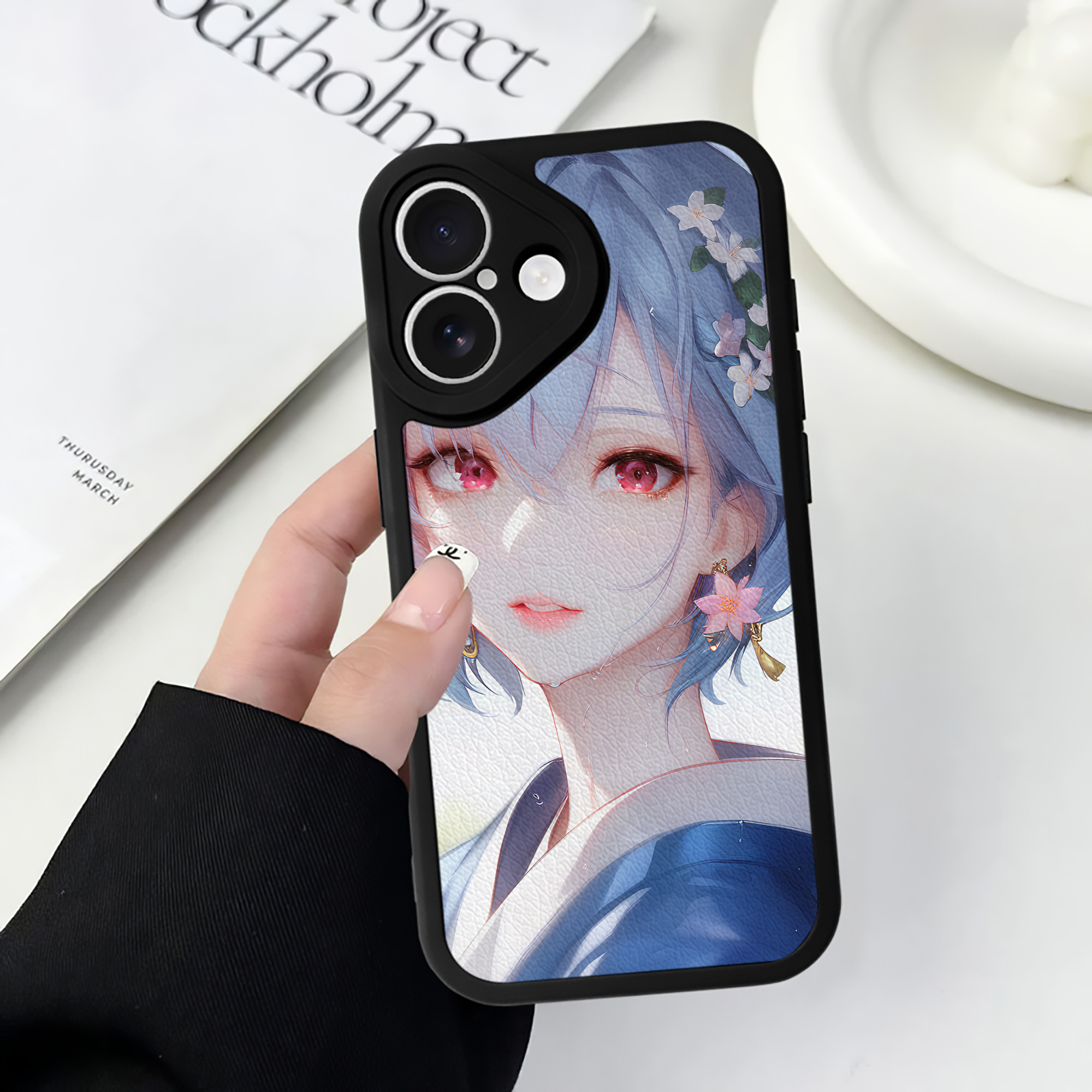 （画像用） EVA 新世紀エヴァンゲリオン 【iPhone 16シリーズ対応】シリコンスマホケース（レザー調） 材質：シリコン